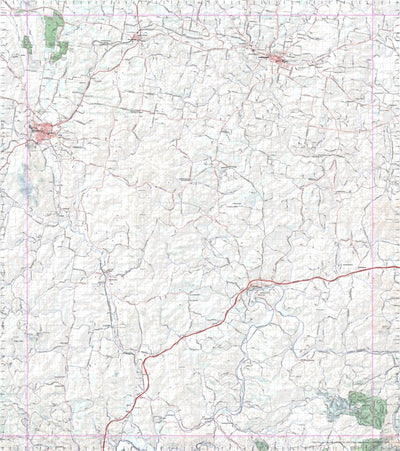 Getlost Map 8528 COOTAMUNDRA NSW Topographic Map V15 1:75,000