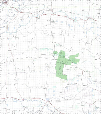 Getlost Map 8739 BUNARBA NSW Topographic Map V15 1:75,000