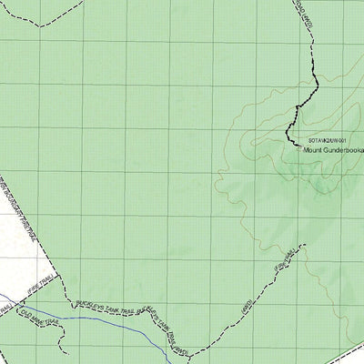 Getlost Map 8036 GUNDERBOOKA NSW Topographic Map V15 1:75,000