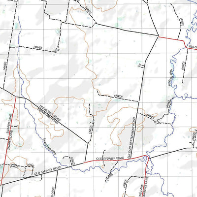 Getlost Map 8428 JUNEE NSW Topographic Map V15 1:75,000