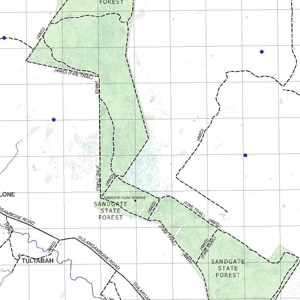 Getlost Map 8535 GULARGAMBONE NSW Topographic Map V15 175,000 by