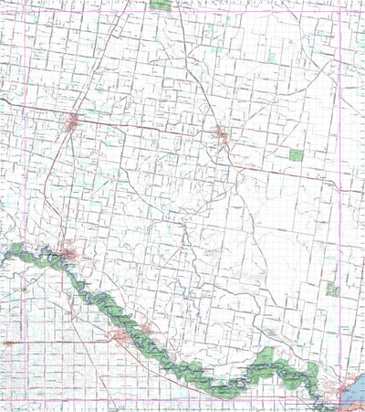 Getlost Map 8026 BERRIGAN NSW Topographic Map V15 1:75,000