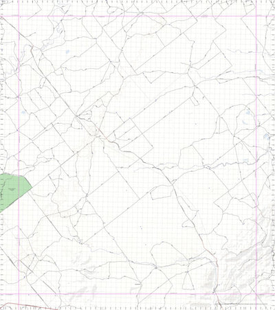 Getlost Map 7835 INNESOWEN NSW Topographic Map V15 1:75,000
