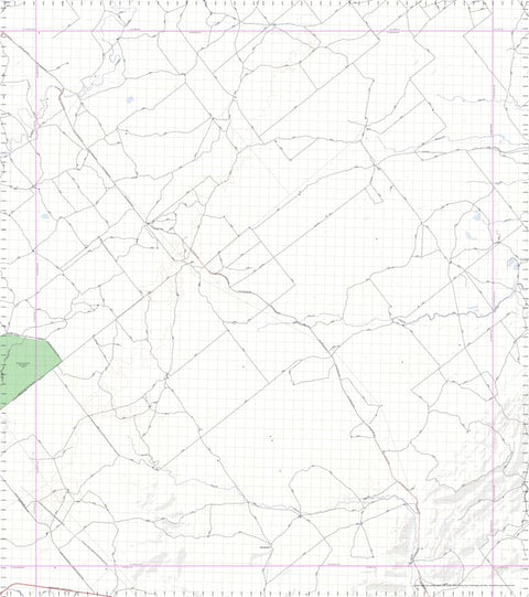 Getlost Map 7835 INNESOWEN NSW Topographic Map V15 1:75,000