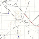 Getlost Map 7835 INNESOWEN NSW Topographic Map V15 1:75,000