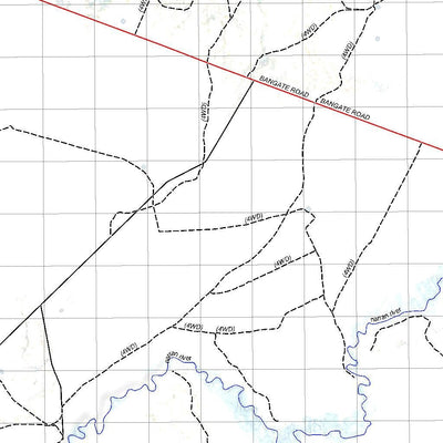Getlost Map 8439 LIGHTNING RIDGE NSW Topographic Map V15 1:75,000