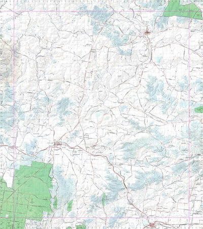 Getlost Map 8734 MENDOORAN NSW Topographic Map V15 1:75,000