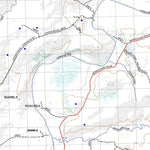 Getlost Map 8734 MENDOORAN NSW Topographic Map V15 1:75,000