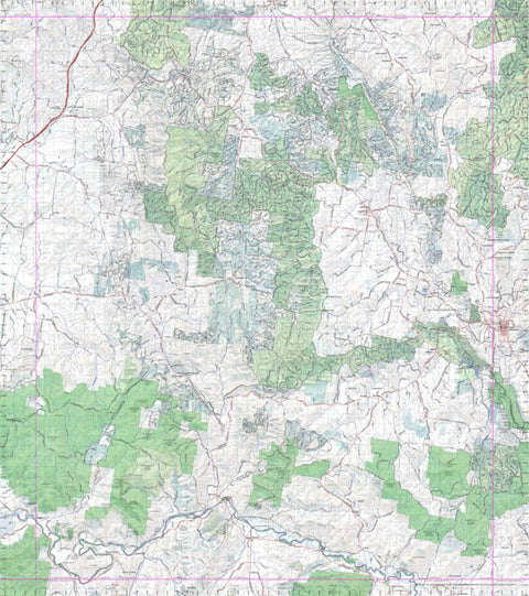 Getlost Map 8426 ROSEWOOD NSW Topographic Map V15 1:75,000