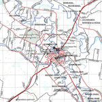 Getlost Map 8434 WARREN NSW Topographic Map V15 1:75,000