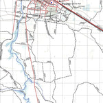 Getlost Map 8334 NYNGAN NSW Topographic Map V15 1:75,000