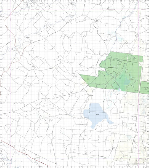 Getlost Map 8338 NARRAN NSW Topographic Map V15 1:75,000