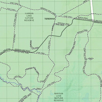 Getlost Map 8338 NARRAN NSW Topographic Map V15 1:75,000
