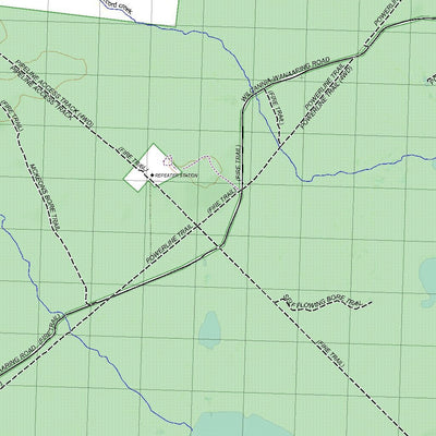 Getlost Map 7636 YANTABANGEE NSW Topographic Map V15 1:75,000