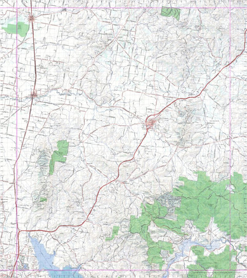 Getlost Map 8326 HOLBROOK NSW Topographic Map V15 1:75,000