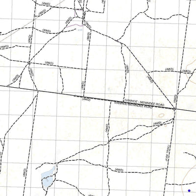 Getlost Map 7632 DARNICK NSW Topographic Map V15 1:75,000