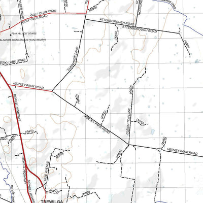 Getlost Map 8532 PEAK HILL NSW Topographic Map V15 1:75,000