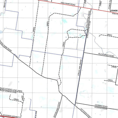 Getlost Map 8126 BURAJA NSW Topographic Map V15 1:75,000