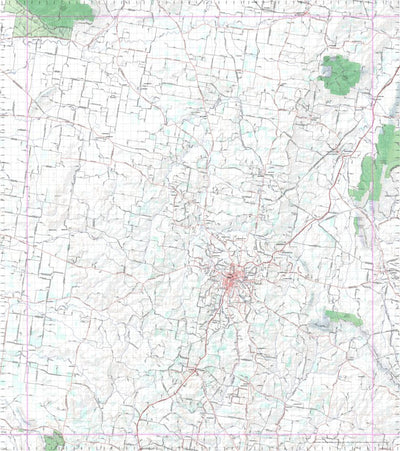 Getlost Map 8529 YOUNG NSW Topographic Map V15 1:75,000