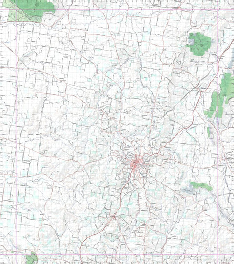 Getlost Map 8529 YOUNG NSW Topographic Map V15 1:75,000