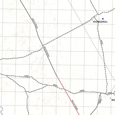 Getlost Map 7936 LOUTH NSW Topographic Map V15 1:75,000