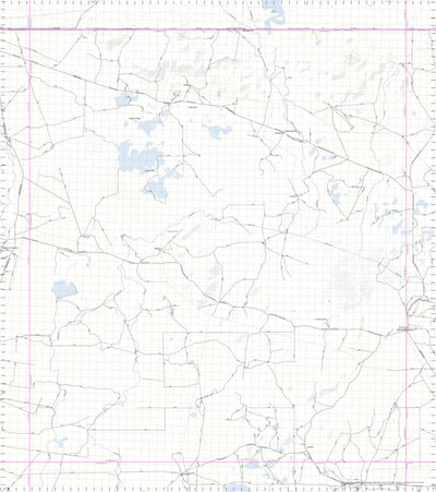 Getlost Map 7839 BRINDINGABBA NSW Topographic Map V15 1:75,000