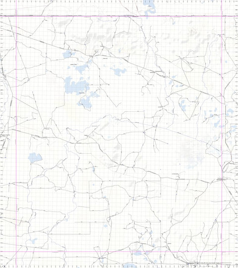 Getlost Map 7839 BRINDINGABBA NSW Topographic Map V15 1:75,000