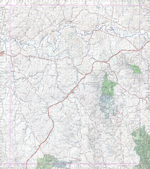Getlost Map 8427 TARCUTTA NSW Topographic Map V15 1:75,000