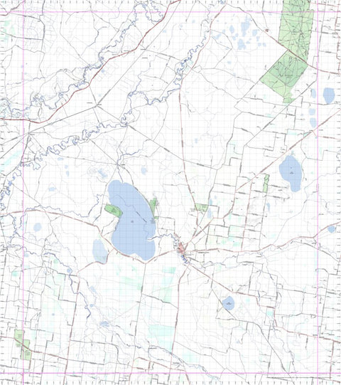Getlost Map 8127 URANA NSW Topographic Map V15 1:75,000