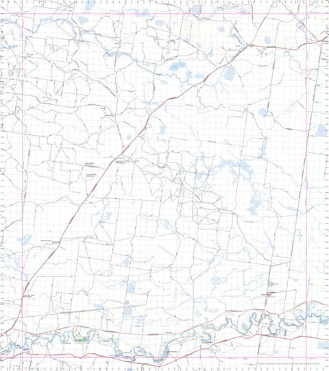 Getlost Map 7929 GUNBAR NSW Topographic Map V15 1:75,000