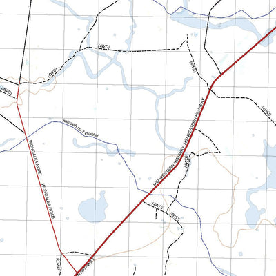 Getlost Map 7929 GUNBAR NSW Topographic Map V15 1:75,000