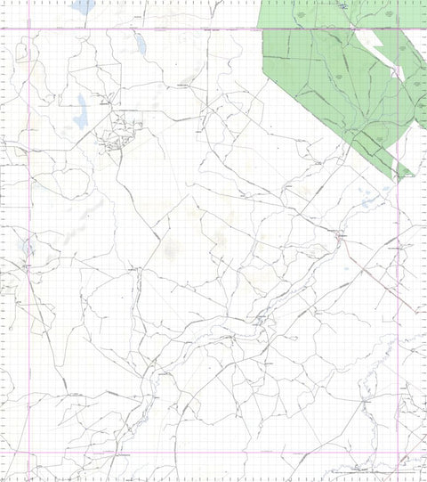 Getlost Map 8239 WEILMORINGLE NSW Topographic Map V15 1:75,000