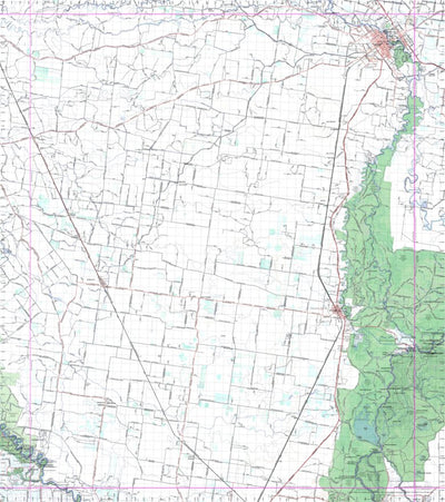 Getlost Map 7826 MATHOURA NSW Topographic Map V15 1:75,000