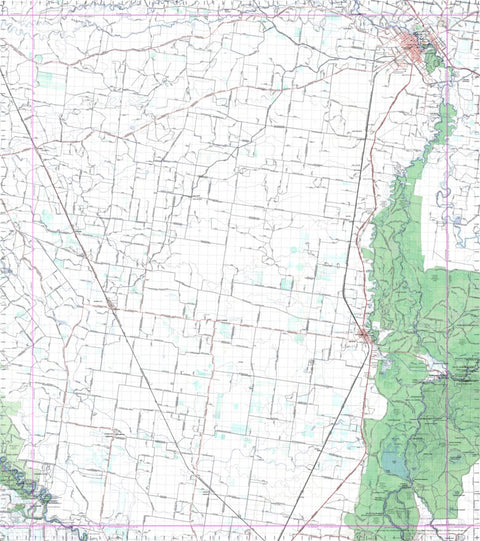 Getlost Map 7826 MATHOURA NSW Topographic Map V15 1:75,000