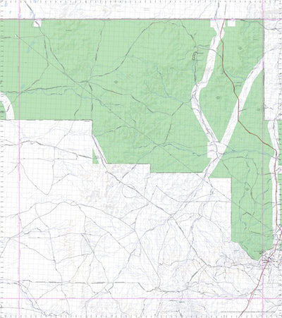 Getlost Map 7239 OLIVE DOWNS NSW Topographic Map V15 1:75,000