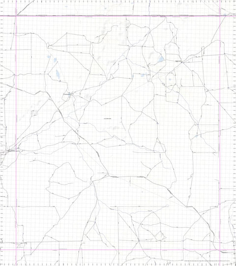 Getlost Map 7639 BERAWINNIA DOWNS NSW Topographic Map V15 1:75,000