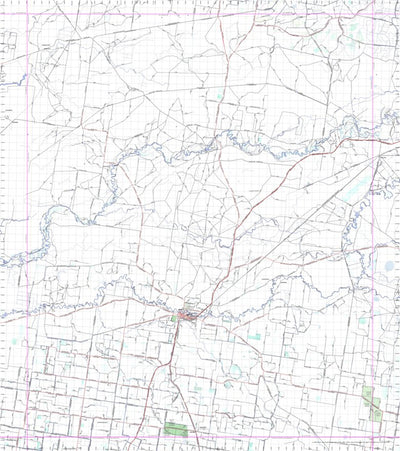 Getlost Map 8027 JERILDERIE NSW Topographic Map V15 1:75,000