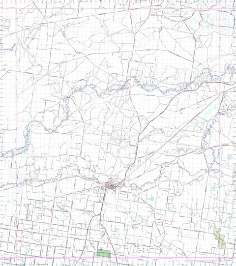 Getlost Map 8027 JERILDERIE NSW Topographic Map V15 1:75,000