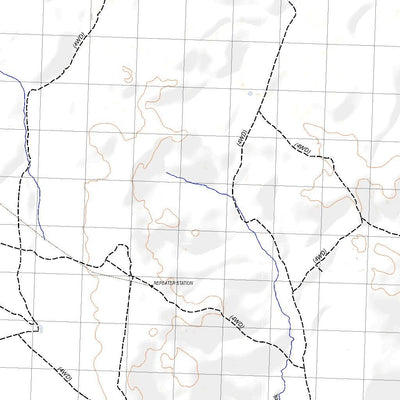 Getlost Map 7537 MONOLON NSW Topographic Map V15 1:75,000