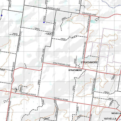 Getlost Map 8328 COOLAMON NSW Topographic Map V15 1:75,000