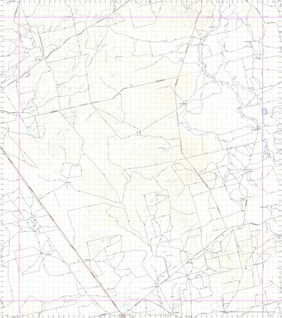 Getlost Map 8236 GLENARIFF NSW Topographic Map V15 1:75,000