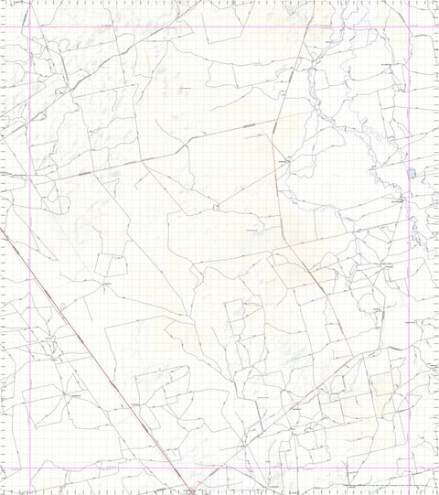 Getlost Map 8236 GLENARIFF NSW Topographic Map V15 1:75,000