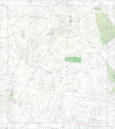 Getlost Map 8133 NYMAGEE NSW Topographic Map V15 1:75,000
