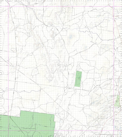Getlost Map 8033 LACHLAN DOWNS NSW Topographic Map V15 1:75,000