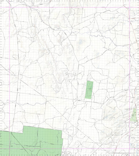 Getlost Map 8033 LACHLAN DOWNS NSW Topographic Map V15 1:75,000