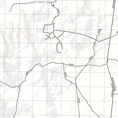 Getlost Map 8033 LACHLAN DOWNS NSW Topographic Map V15 1:75,000