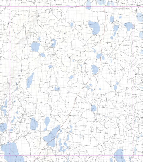 Getlost Map 7630 HATFIELD NSW Topographic Map V15 1:75,000
