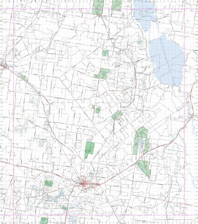 Getlost Map 8330 WYALONG NSW Topographic Map V15 1:75,000