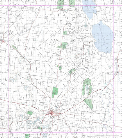 Getlost Map 8330 WYALONG NSW Topographic Map V15 1:75,000