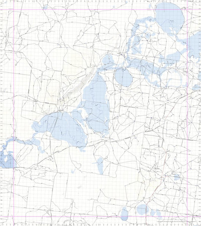 Getlost Map 7631 MANFRED NSW Topographic Map V15 1:75,000